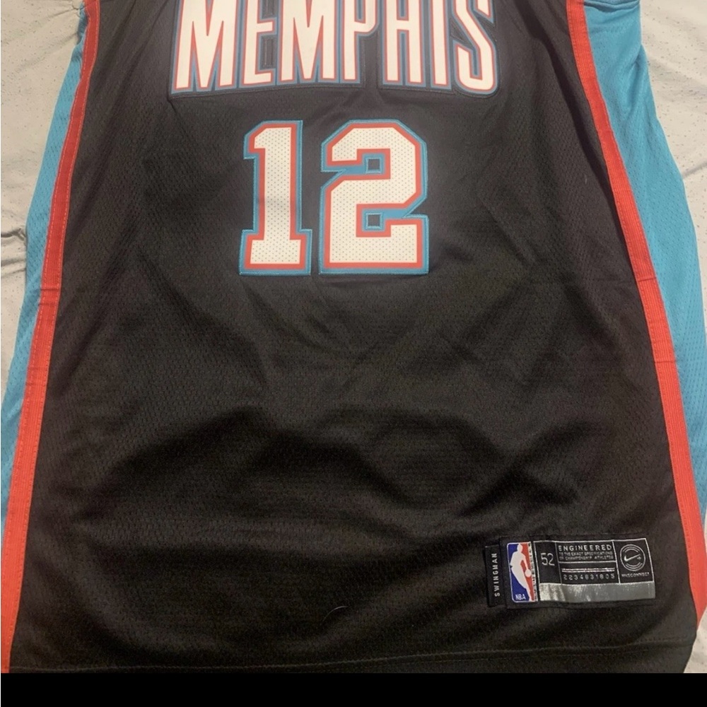 Memphis Basketball Jersey - Black and Blue